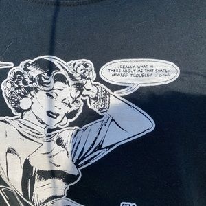 Naughty girl Bella black long sleeve top